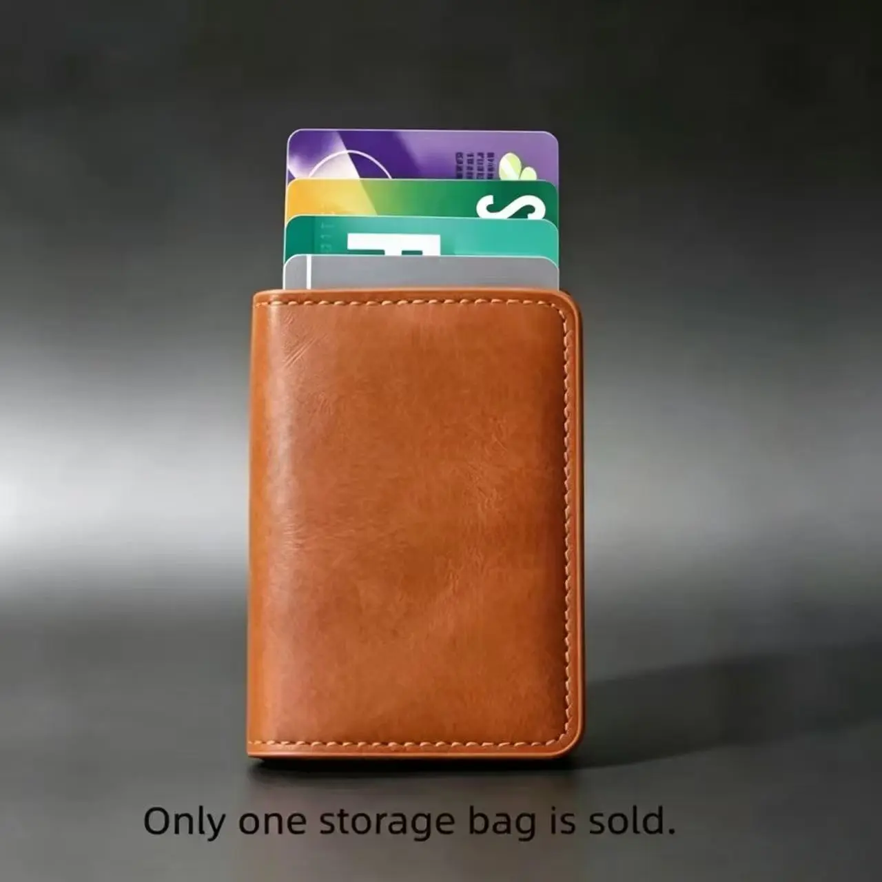 Men's Small Card Wallet, Anti-Theft Smart Metal Spring-Loaded Card Holder, Ultra-Thin Minimalist Credit Card Case, Metal Money Clip