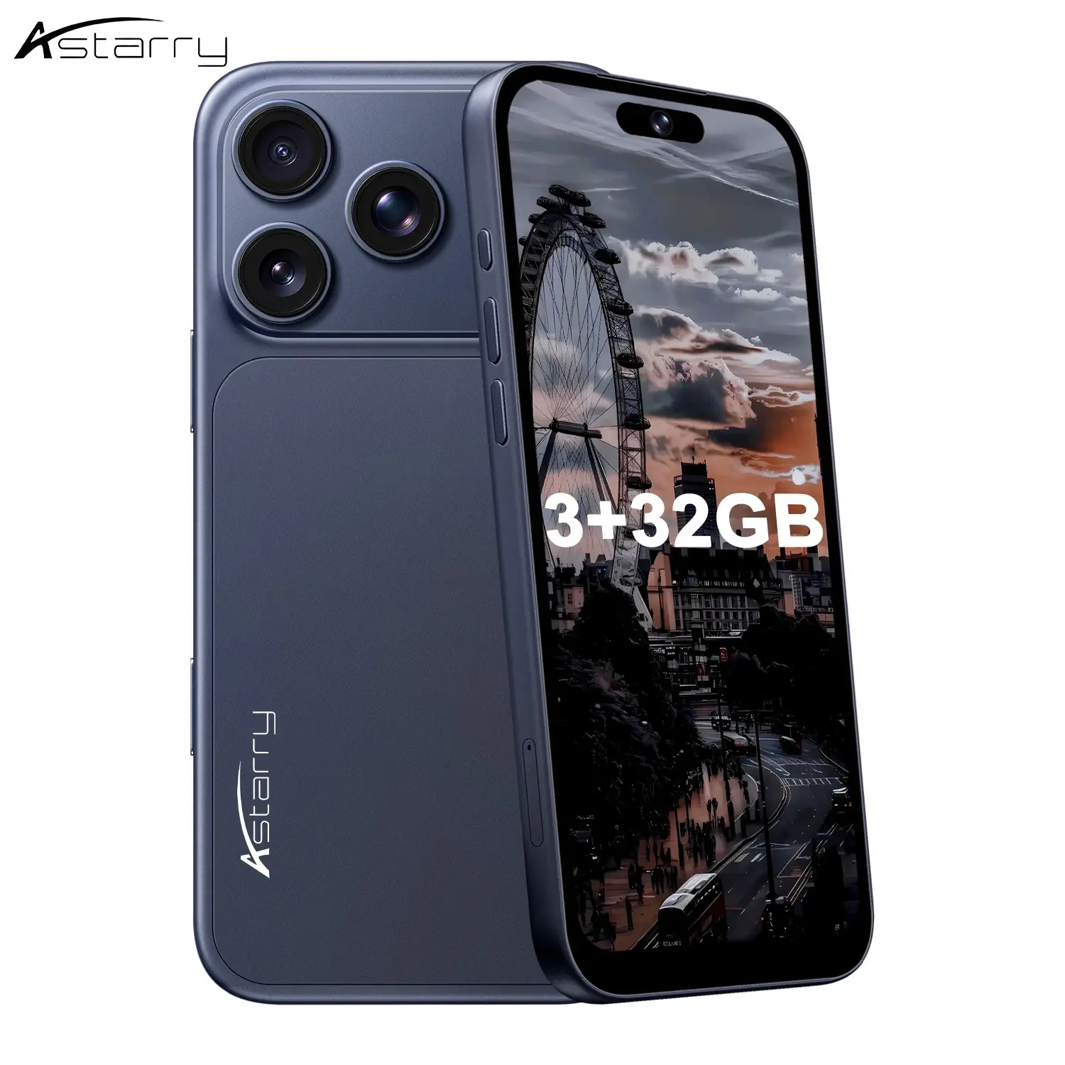 Astarry 17 Pro Max Smartphone, 6.75-Inch Screen, 4g Network, 3gb RAM+32GB ROM, Android 12.0, 4100mah Battery, Dual Sim, Work & Entertainment