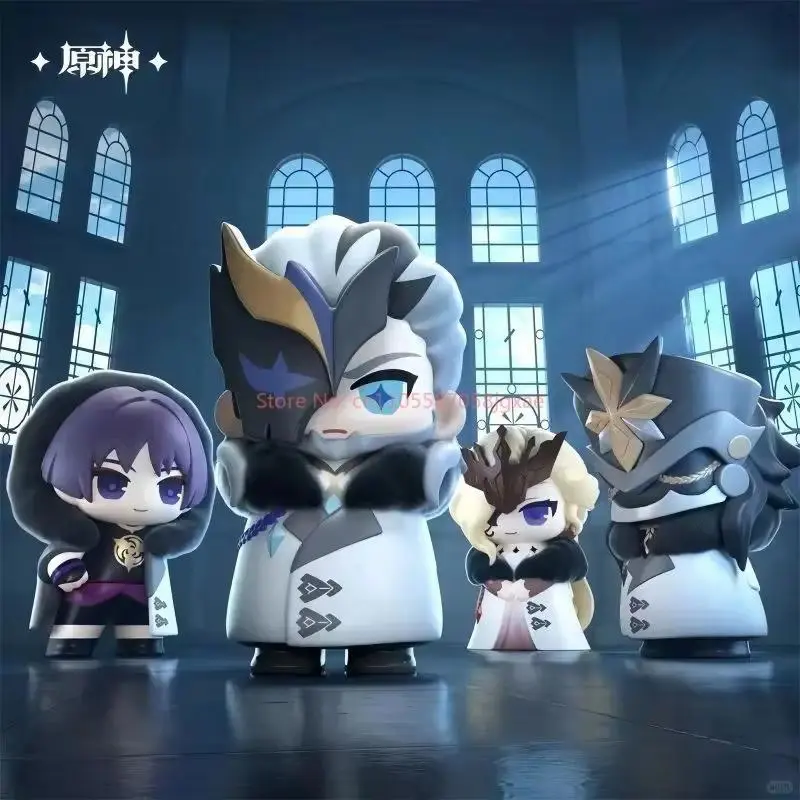 Q-Version Anime Acrylic Figurines, Trendy Collectible Blind Box Game Character Models for Birthday Gifts and Desk Decoration, Cute Collectibles, Game Figures, Character Art, Anime Character Statue, Collectible Game Figure