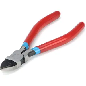 iCrimp PL2100 Diagonal Flush , 5-Inch Side  Pliers, Electronics Pliers with Pointed Nose for Reeled Terminals, Soft Wires, Electronics,  Making, Zip Tes, Plastic