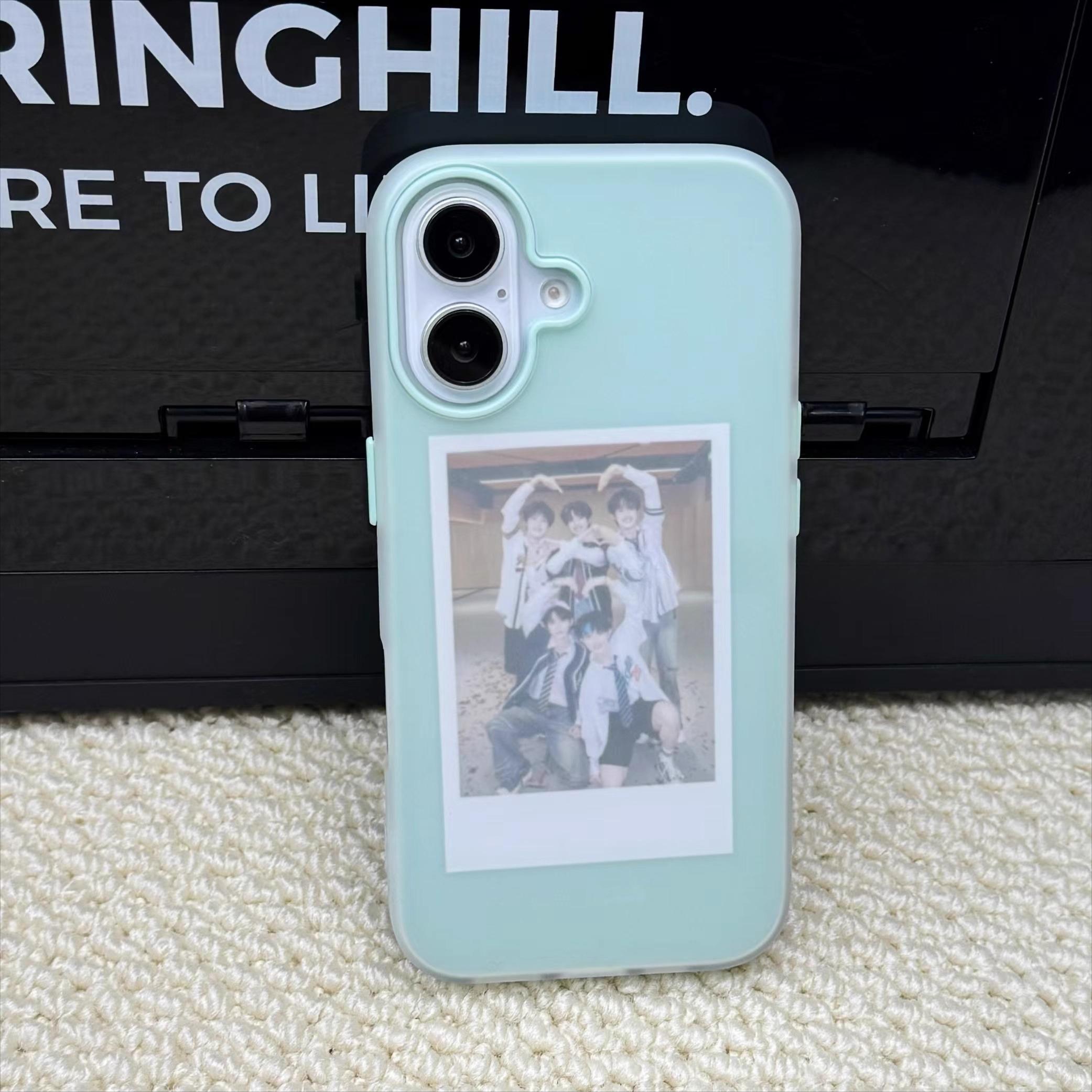 Jelly 3-in-1 Dual-Layer Phone Case for iPhone 17 Pro Max/15 Pro/14/13/12, Frosted Cool Texture, TPU Outer + PC Inner Shell, Anti-Palm Grip, Lightweight Easy to Hold, Protective & Stylish Case for iPhone Models