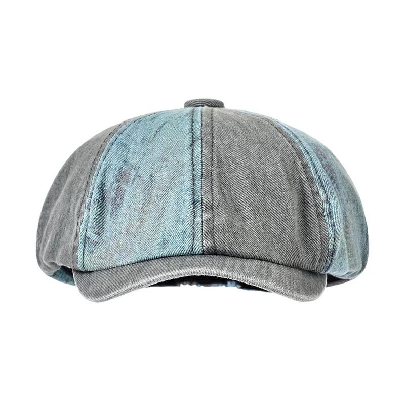 Retro Newsboy Caps Men British Painters Hats Spring Summer Cotton Octagonal Berets Herringbone Gatsby Flat Cap Hip Hop Berets Retro Newsboy Caps Men British Painters Hats Spring Summer Cotton Octagonal Berets Herringbone Gatsby Flat Cap Hip Hop Berets