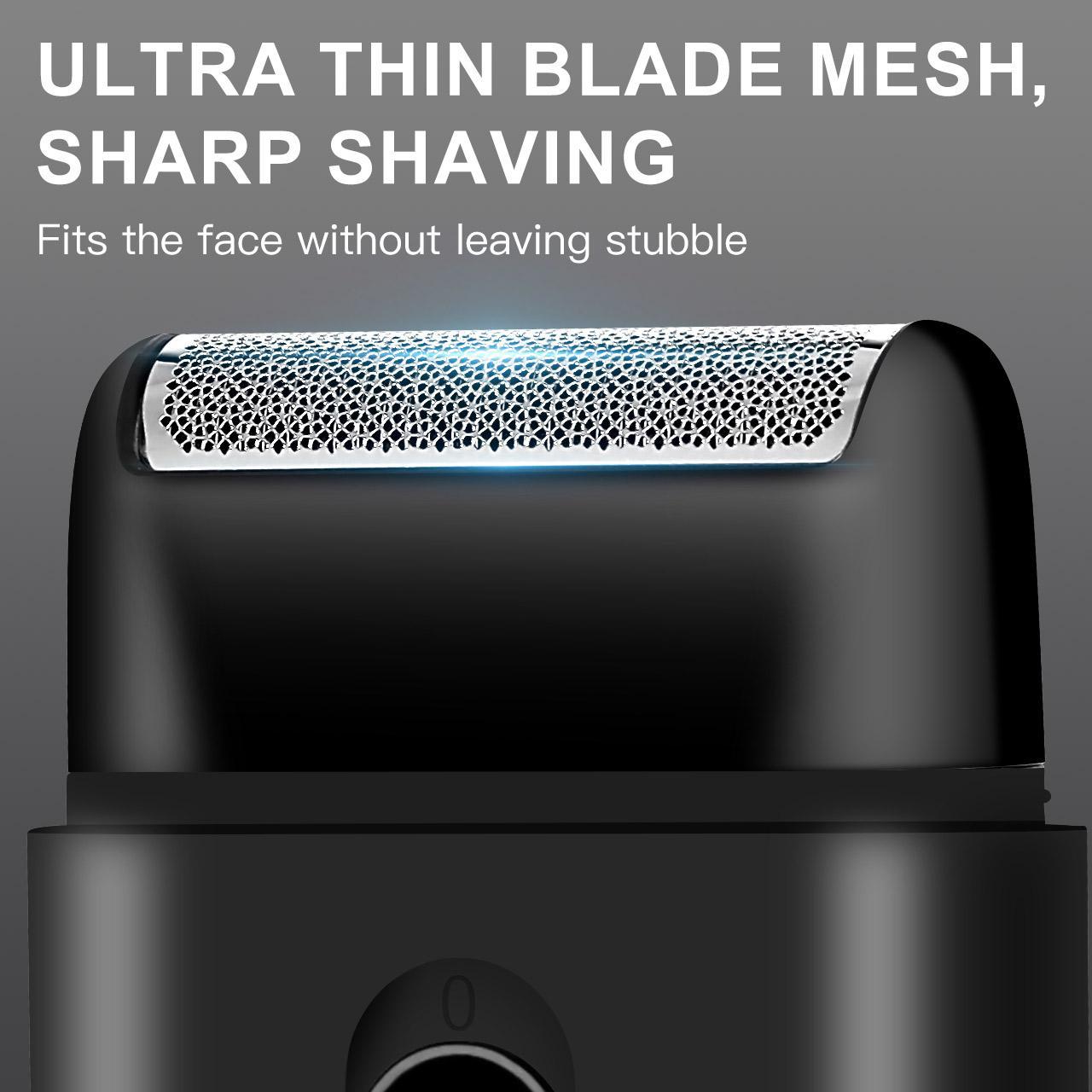 Portable Electric Hair Trimmer, 1 Box USB Rechargeable Beard Trimmer, Beard & Mustache Shaver, Great for Men Stylists Barber Barbershop Salon Home Use, Wireless Hair Trimmer, High Quality Trimmer