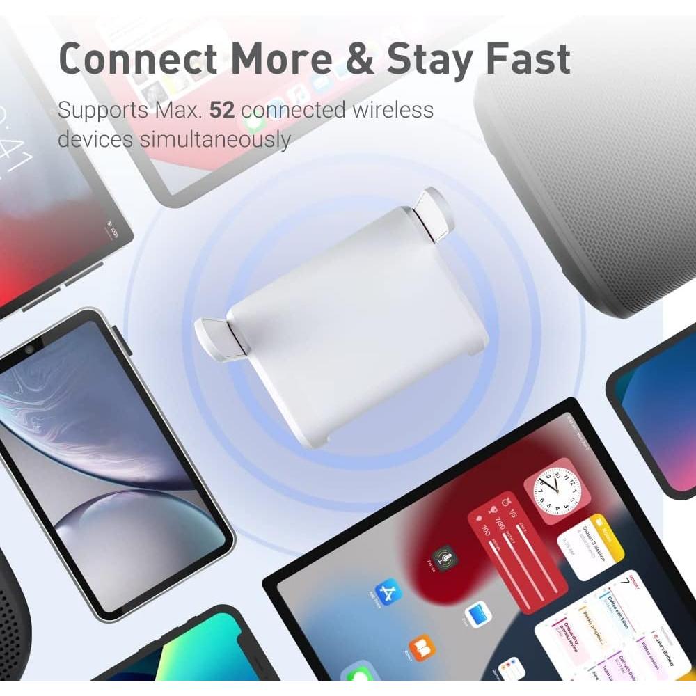 GL-SFT1200 (Opal) Portable WiFi Travel Router, Mini VPN  Router for Fiber Optic Modem, Mobile Internet WiFi Repeater, Dual Band Openwrt Computer Routers, /Business/RV/Cruise