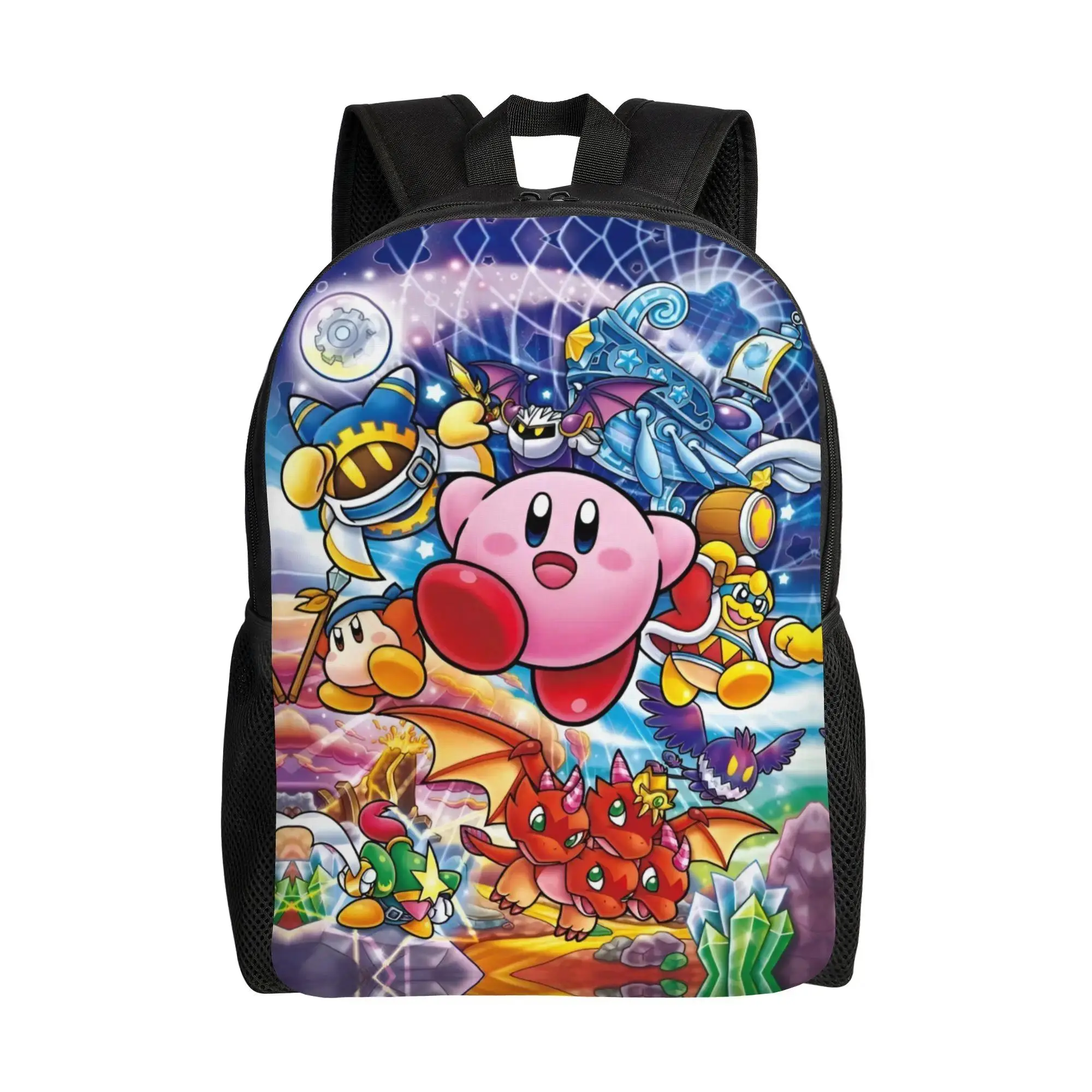 Backpack for Women Men Waterproof School College Cartoon Bag Printing Bookbag