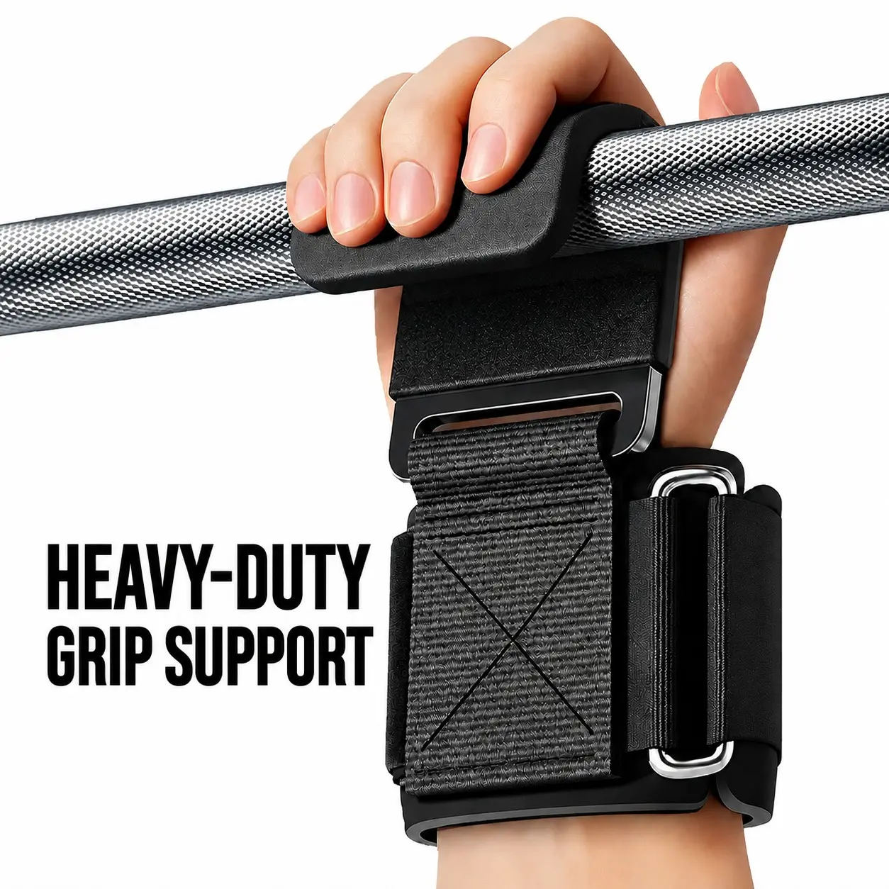 Adjustable Weight Lifting Hooks, Pull-Up Straps, Gym Exercise Accessories, Adjustable Power Lifting Support Hooks