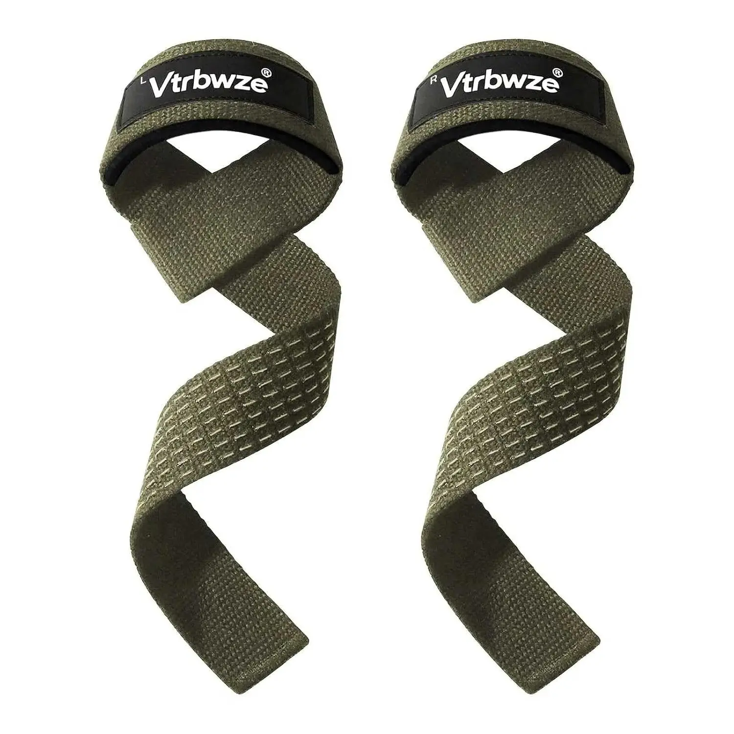 Gym Lifting Straps for Weightlifting & Deadlift - Non-Slip Silicone Grip, Padded Wrist Support for Bodybuilding, Workout & Strength Training, Unisex Design for Men & Women