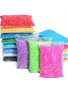 3Mm Round Flat Back Resin Rhinestones AB for Crafts, Jelly And Clear Tumblers Face Makeup Cups