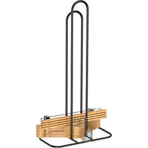 Hanger Stacker Organizer, 33 inch Height Stand, Clothes Hanger Storage Rack, Laundry Room, Black
