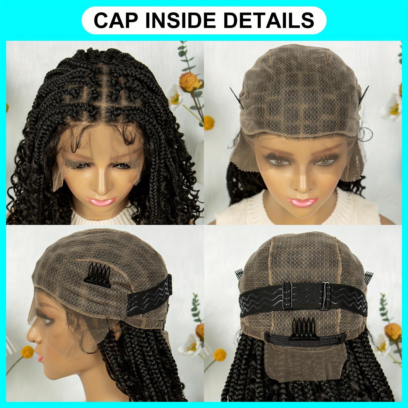 Hot Girl African Braid, Latin American Curl, Full Lace Hand-Woven Wig
