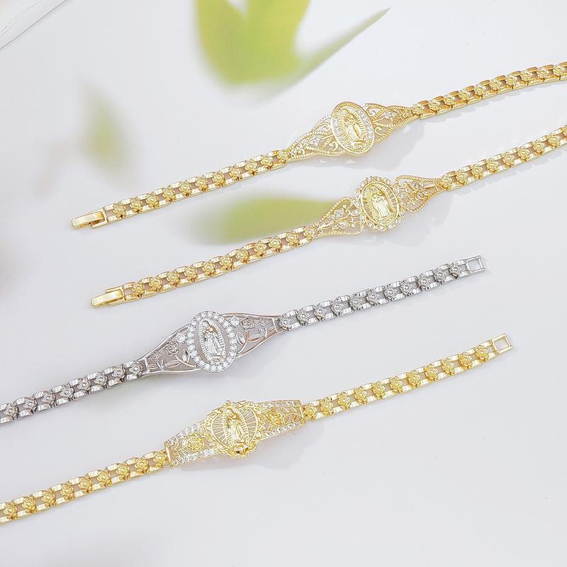 2026 Upgrade Version 14K Gold Plated Hypoallergenic Bracelet – Non-Tarnish Trendy Jewelry Perfect Gift for Women, TikTokShopBlackFriday Thanksgiving Deal