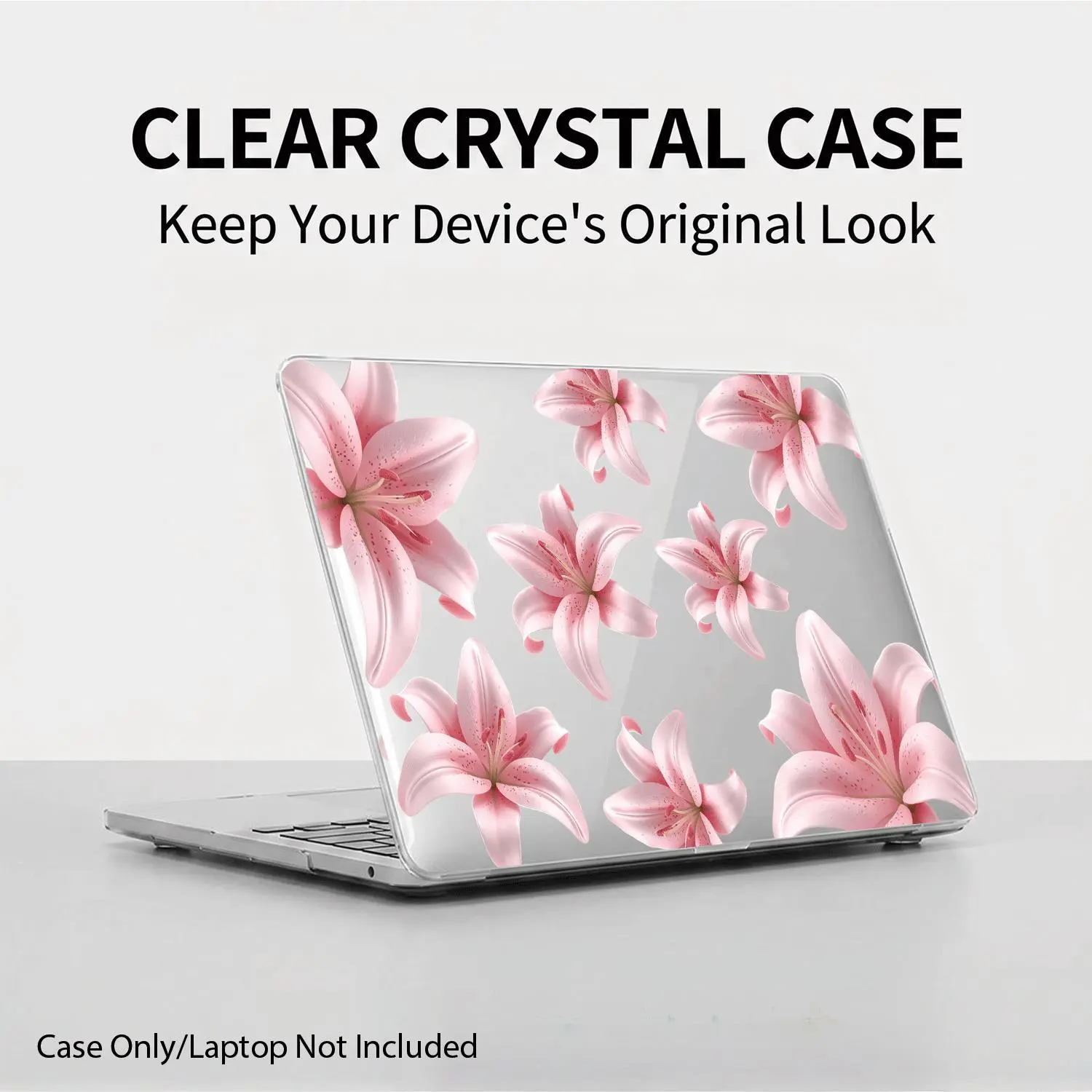 Clear Crystal Shockproof Case for MacBook/matebook,Full Transparent Hard PC Cover with Cooling Vents,Snug Fit Laptop Shell,compatible with 13 Neo/13.3 Air/13.3 Pro/13.6Air/14.2 Pro/15Air/16.2Pro/D16/14 Ultra