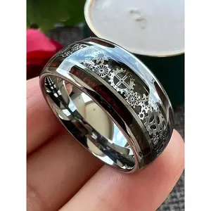 Vintage Punk Gear Ring, Stainless Steel Ring for Men & Women, Fashion for Party, Everyday Accessories, Trendy for Birthday Gift, Witchy , Vintage Rings