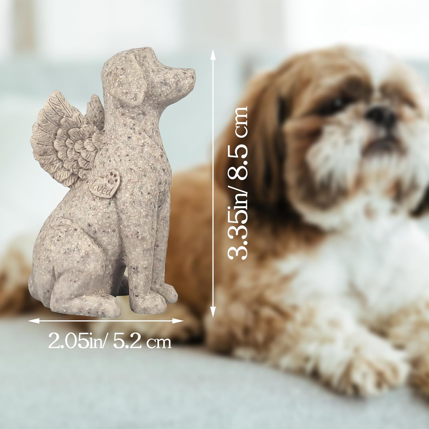 Angel  Figurine - Sympathy  for  Loss, Outdoor Memorial Statue Decor