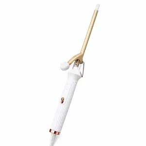9mm Curling Iron for Tight Curls & Perm Look, Mini Ceramic Curling Wand for Short and Long Hair, Easy Daily Styling