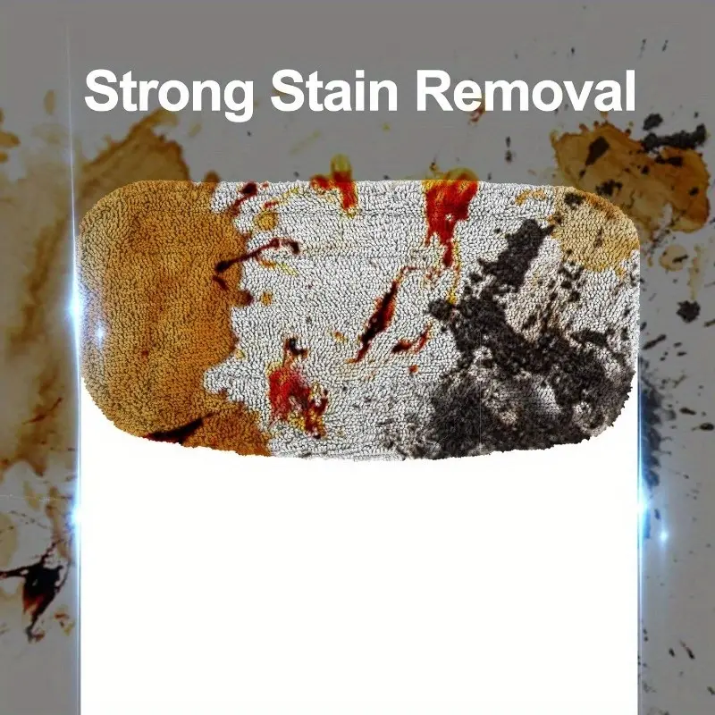 4 Packs Steam Mop Cloth, Steam Mop Pads Steam Mop Replacement Pads, Reusable, Fits Steam Mop Washable, Highly Absorbent Microfiber