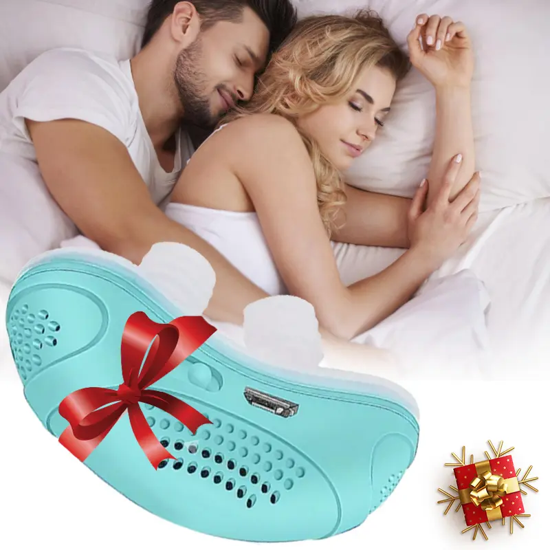 New Electric Anti-Snoring Device, Mini Travel Compact Portable Ventilation Microholes, Unisex Snoring Solution, Suitable for All Nose Types