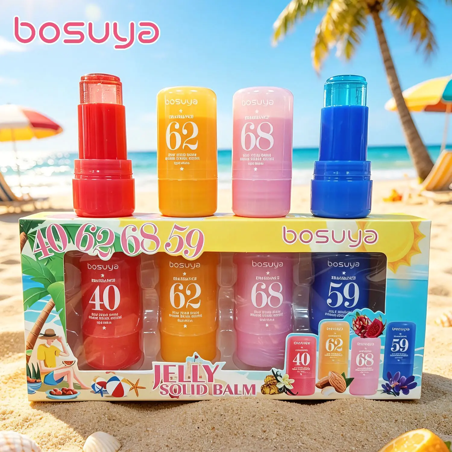 Digital Solid Perfume Set Box Portable and Convenient Features Premium Light Fragrance Ideal for On-The-Go Use Enhance Your Aroma Experience