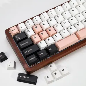 Olivia Female keycaps PBT Double Shot Keycap Set,174   Keycaps 60 Percent Cherry Profile Keycap for 61/64/68/84/87/100/104/108 Mechanical Keyboard