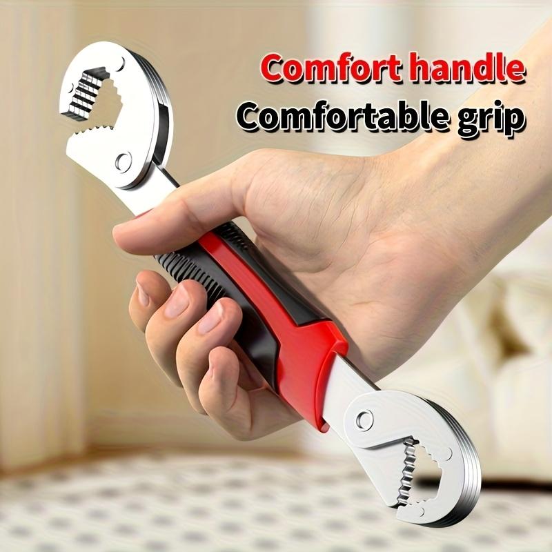 Multifunctional Adjustable Socket Wrench Tool, Large Opening Quick Release, Durable Hand Tools for Home Repair & DIY Projects