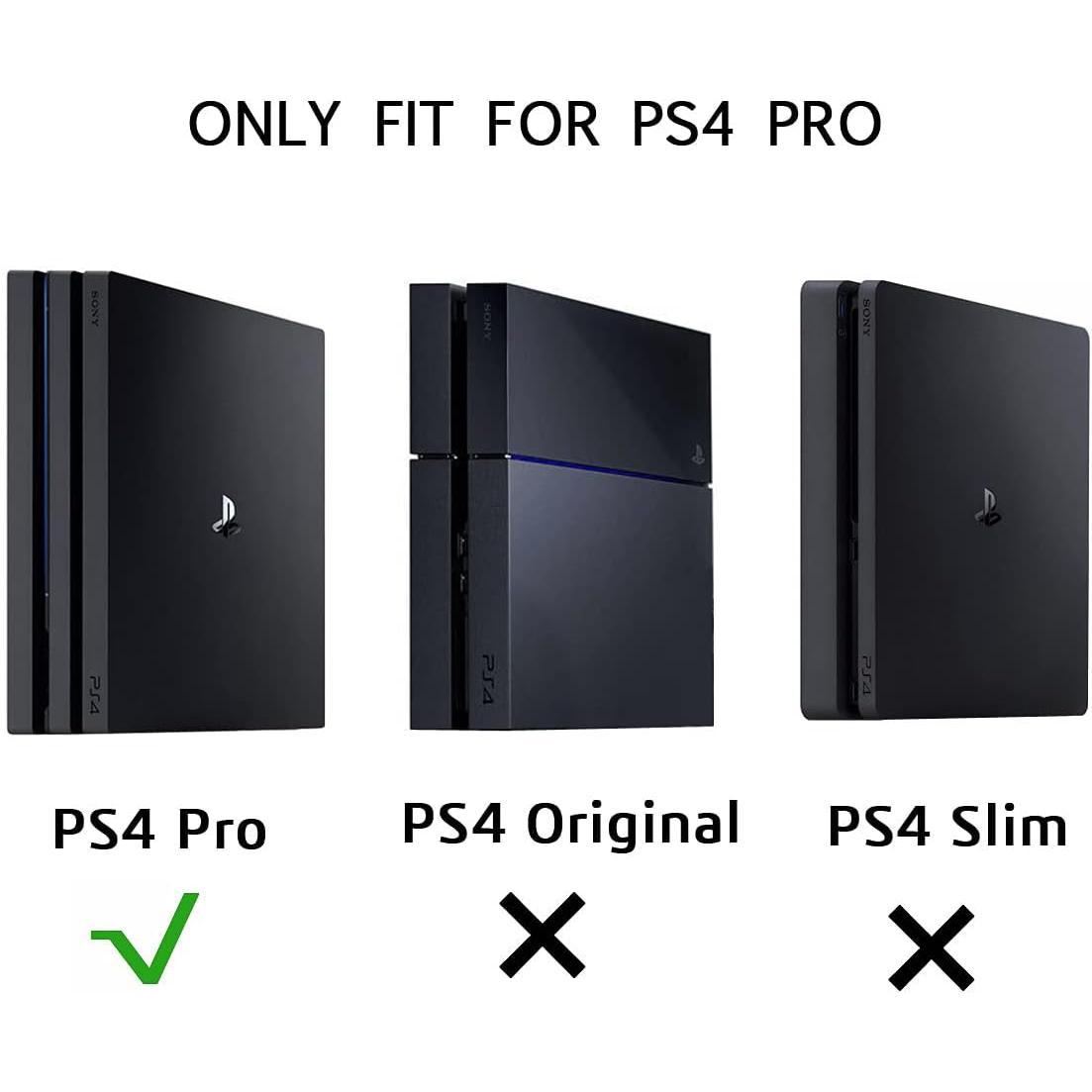 Wall Mount for PS-4 pro,Near or Behind TV, Space Saving,Easy to Install