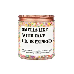 21st Birthday Gifts for Women, Female - Happy 21 Year Old Birthday Gifts for Her, Him - Cool 21st Bday Candle for Girls, Boys - Funny Turning 21 Ideas for Friend, Daughter, Teen, Floral Scented Candles