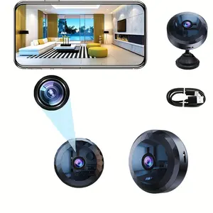 WIFI Camera, 2.4G Camera Portable  Nanny Cam Tiny Camera with Night Vision and Motion Detection Home Security Cameras for Indoor Pet