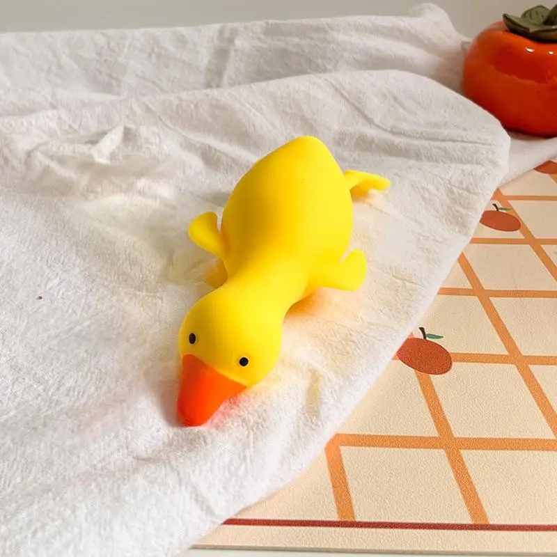 Big White Goose Slow Rebound Stress Relief Toy - Cute Cartoon Puzzle Artifact for Science, Sports, Comics, Video Games Enthusiasts, Suitable for 12 Years Above