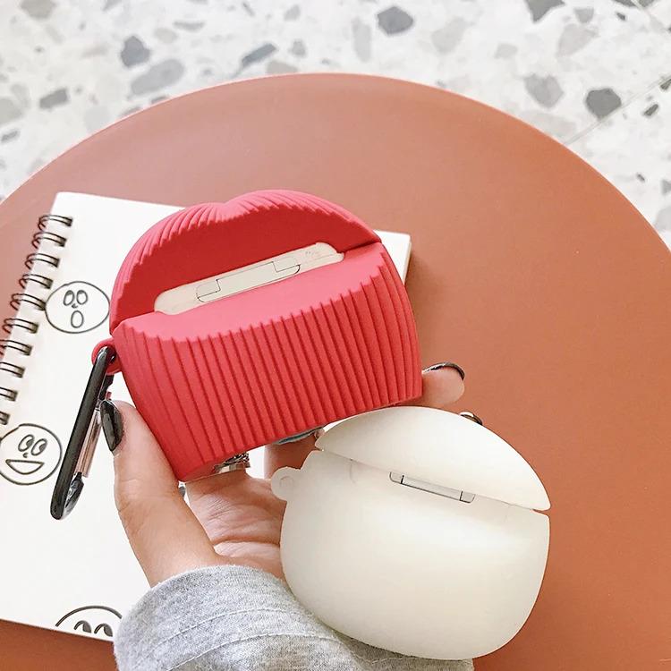 Glow In The Dark Skeleton Earbud Case Shockproof Cool Cover Compatible with Wireless Earbuds Gen 2/3 Pro