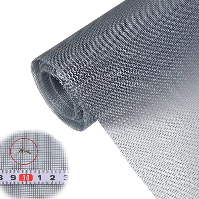 Upgraded High-Density DIY Mosquito Screen Mesh, Cut-to-Size Breathable Insect Netting, Easy to Install and Durable, for Windows, Screen Doors, Balconies and Home Repairs