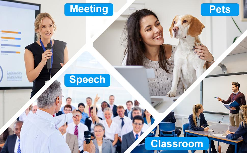 Wireless Presentation Clicker PowerPoint Presenter Remote : USB Type C Clicker with Red Laser Pointer Long Range PPT Control -Power Point Google Slide Advancer for Mac Laptop PC Computer Keynote