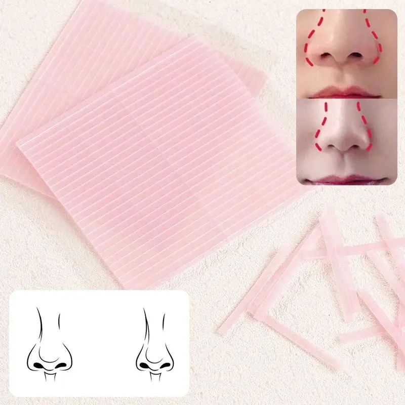 50/200Pcs Disposable Invisible Thin Nose Stickers For Nose Face Skincare Beauty Ultra Thin Paper Facial For Beauty Salon