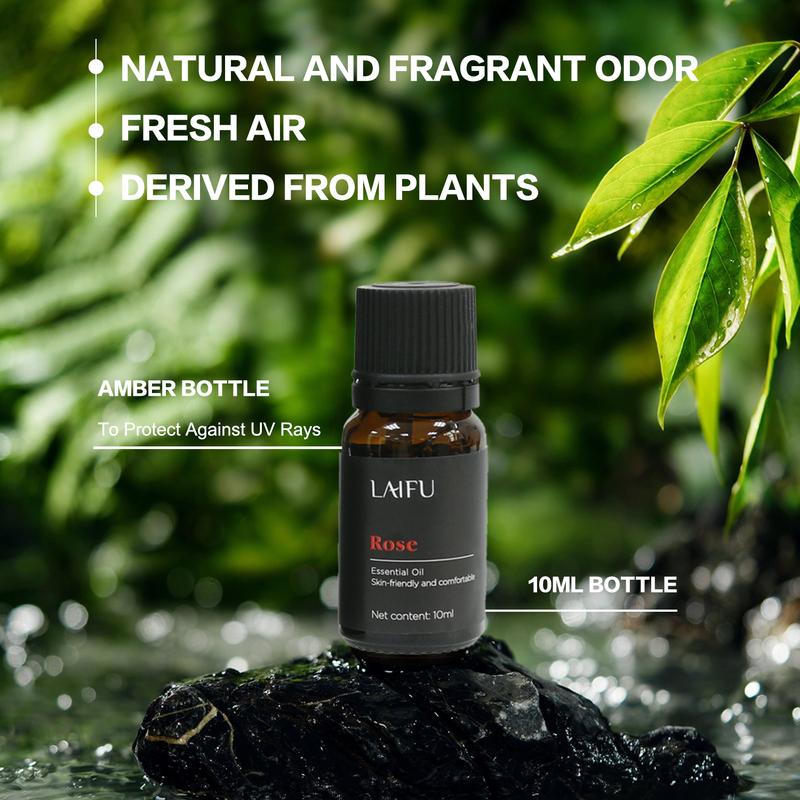 Aromatherapy Essential Oil Set, Water Soluble Scents for Humidifier, Diffuser, Candle & Soap Making, Home, Hotel & Restaurant Use, Multiple  Fragrances, 20x10ml