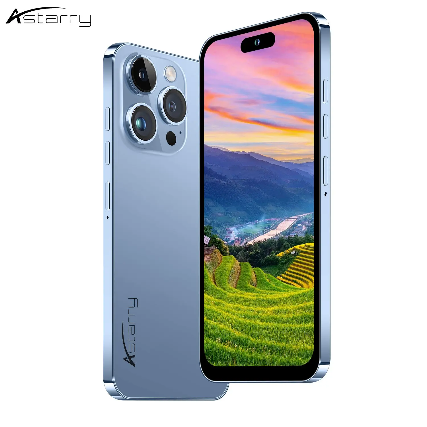 Astarry- Smartphone 16 Pro Max, 6.56-Inch Screen, Dual Sim, 3gb RAM+64GB ROM, 5+13mp Camera, 3800mah Battery, Android Os, 4g Network