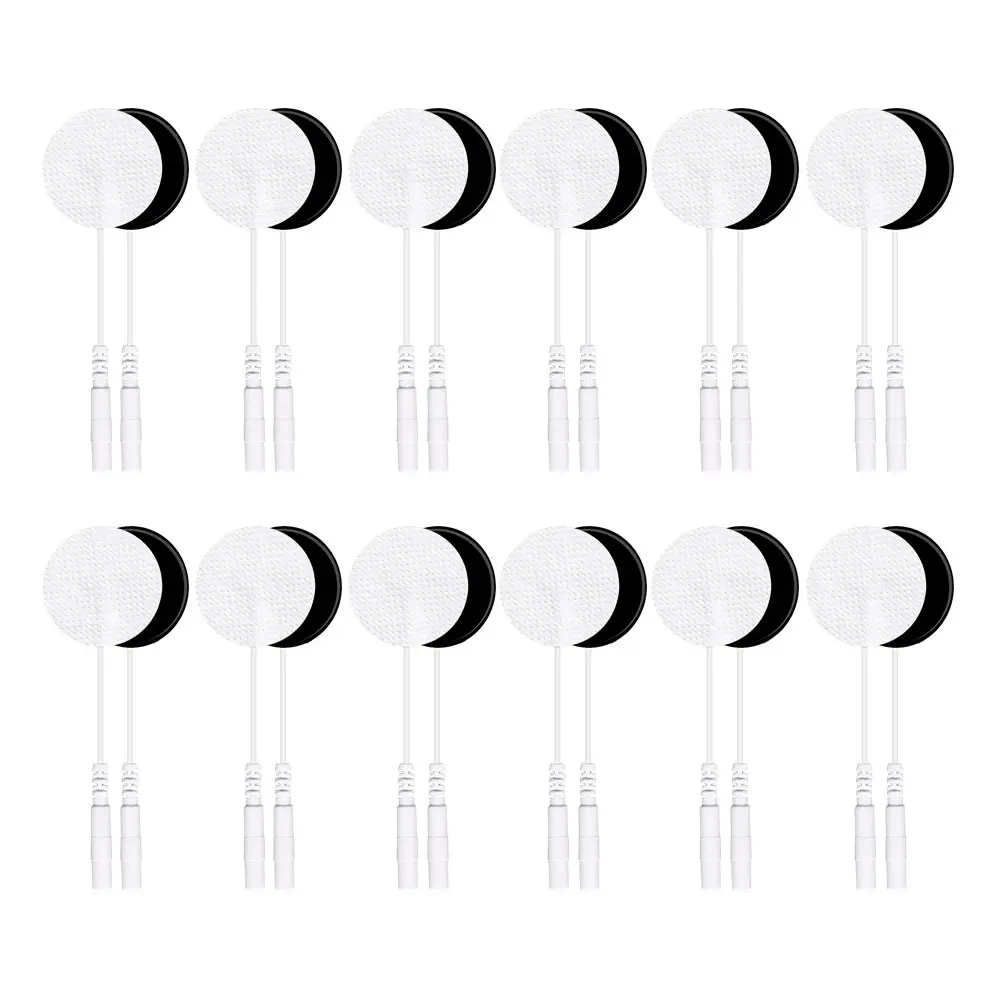 Replacement Electrode Pads for Electrotherapy Muscle Stimulation Gel Patches Skin TENS Massager Accessories Attachment Acupuncture Pulse Slimming Physiotherapy Tool