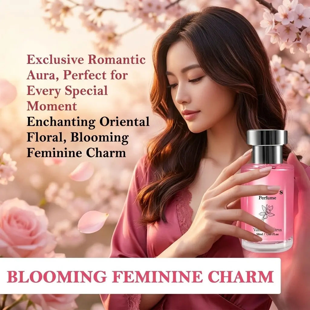 Women's Perfume 50ML, Vanilla Scent, Elegant Charisma Fragrance Spray, Long-Lasting Freshness, Perfect Gift for Her