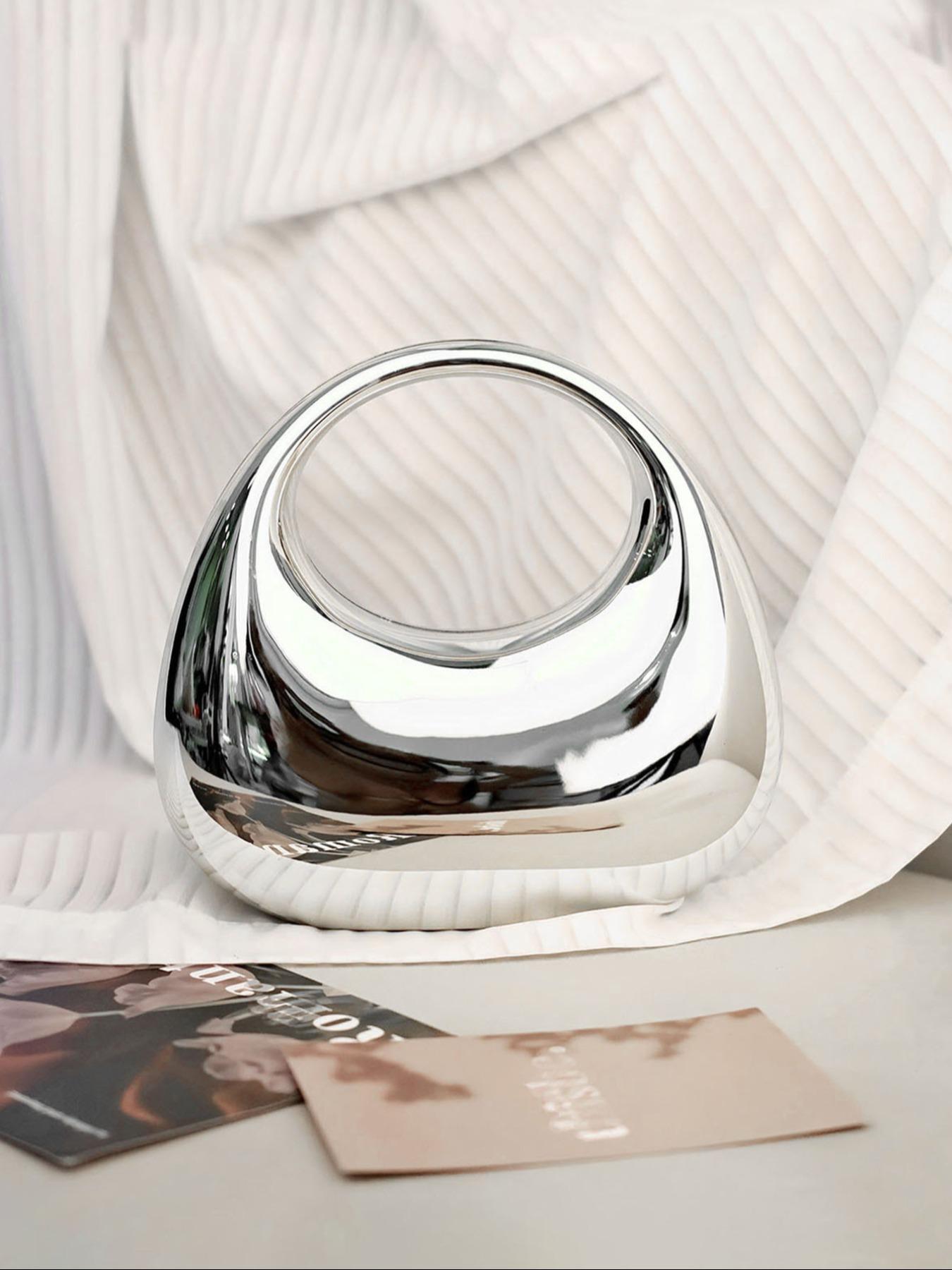 Women's Fashionable Acrylic Shell Design Crossbody Bag, Casual Versatile Shoulder Bag for Daily Used, Trendy All-match Commuter Bag, Casual Handbag Satchel, Fashionable Bling Bag