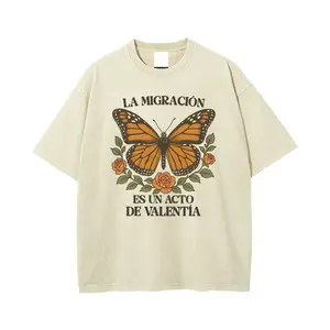 Immigrants Anti ICE S~3XL Oversize Unisex Washed T-Shirt for Women and Men's Unisex Fit Oversize Streetwear Menswear  Super Soft Pre-Shrunk