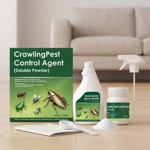 Pest Control Agent – Repels 40+ Pests (Roaches, Ants, Spiders, Bed Bugs), Pet Safe When Used as Directed, Indoor & Outdoor Use, Mixes to 1 Gallon