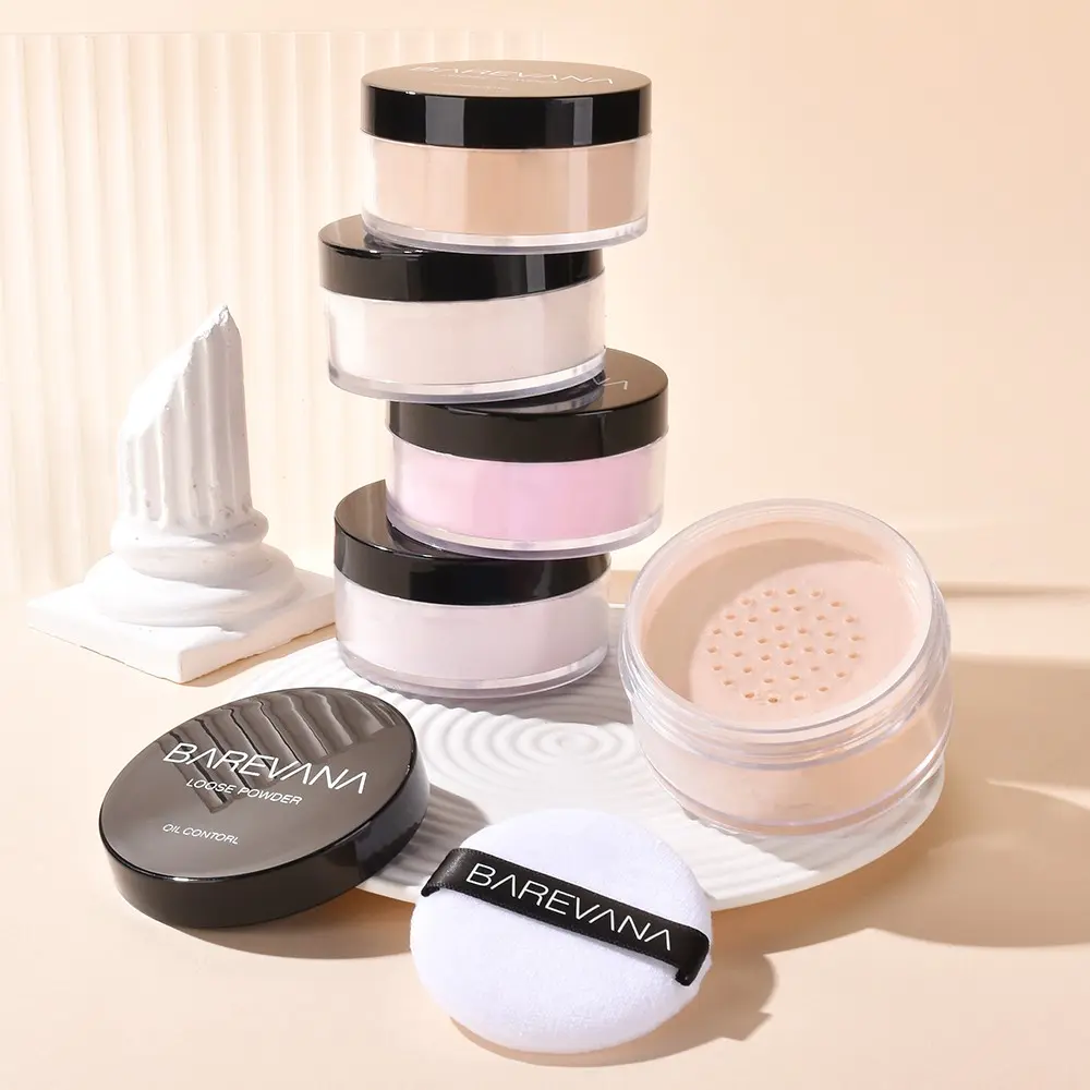 Long-Lasting Setting Powder, Oil Control, Waterproof, Sweatproof, No Smudge, Loose Powder, Makeup Fixer, Beauty Essentials, Base Powder