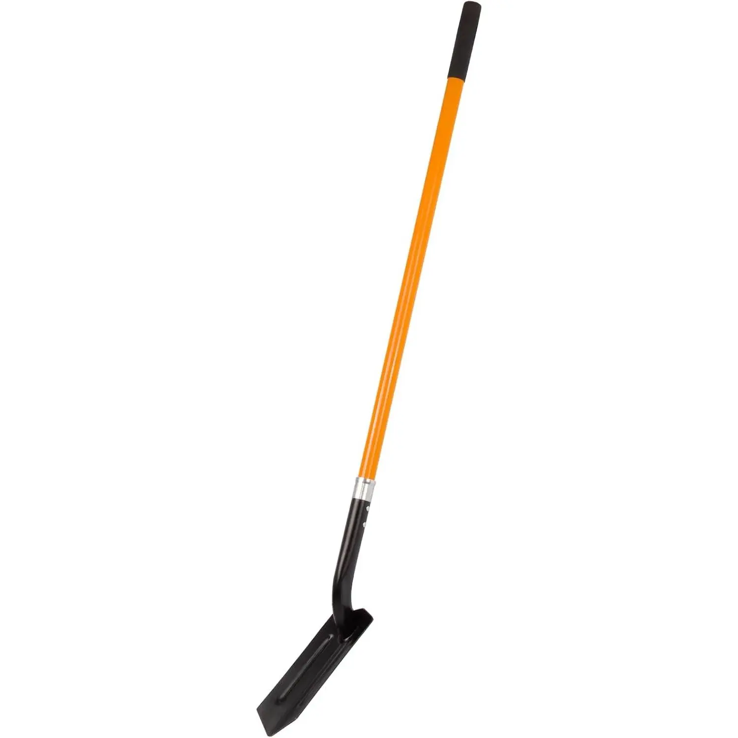 Trench Shovel for Digging, 4-Inch Trench Shovel, Heavy Duty Trenching Shovel with Fiberglass Handle, 56 Inches