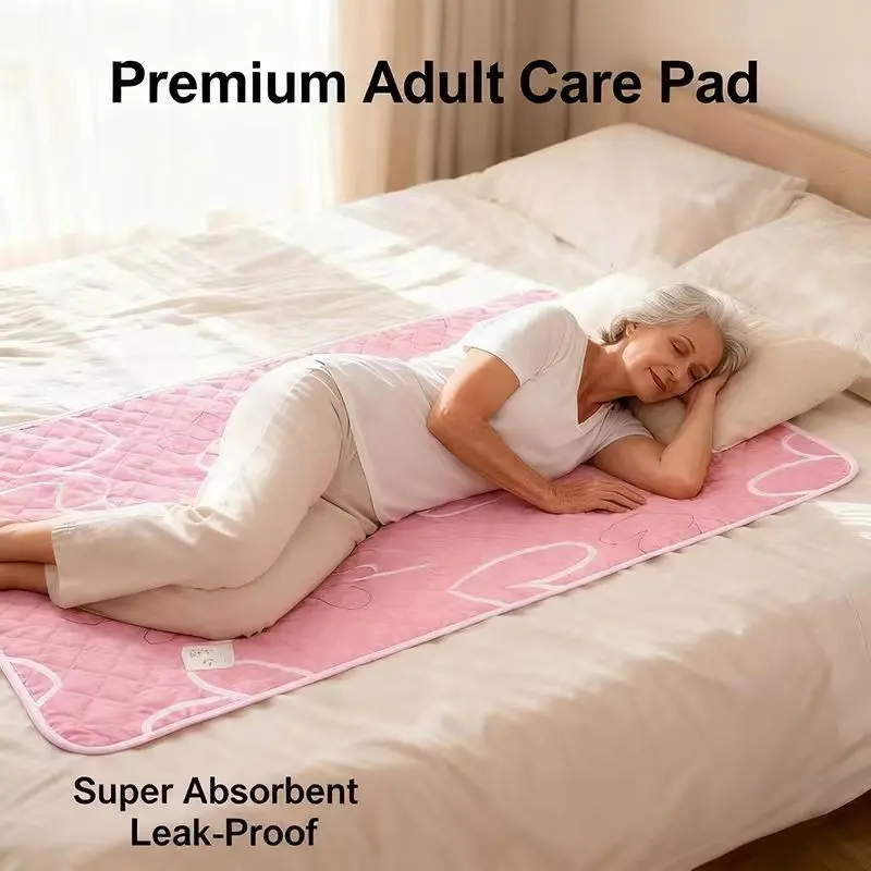 Washable Urinary Pad, Incontinence Pads for Seniors, Teens, Women Menstruation Leak-Proof Mattress Protector, Easy Care Home Care Essential, Bedding Protection