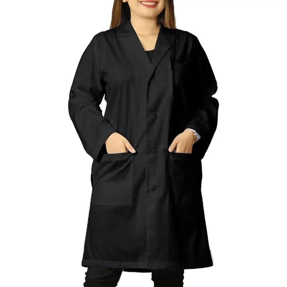 Premium Quality Unisex Lab Coat, Ultra-Comfortable Poly-Cotton 40” Long Lab Coats