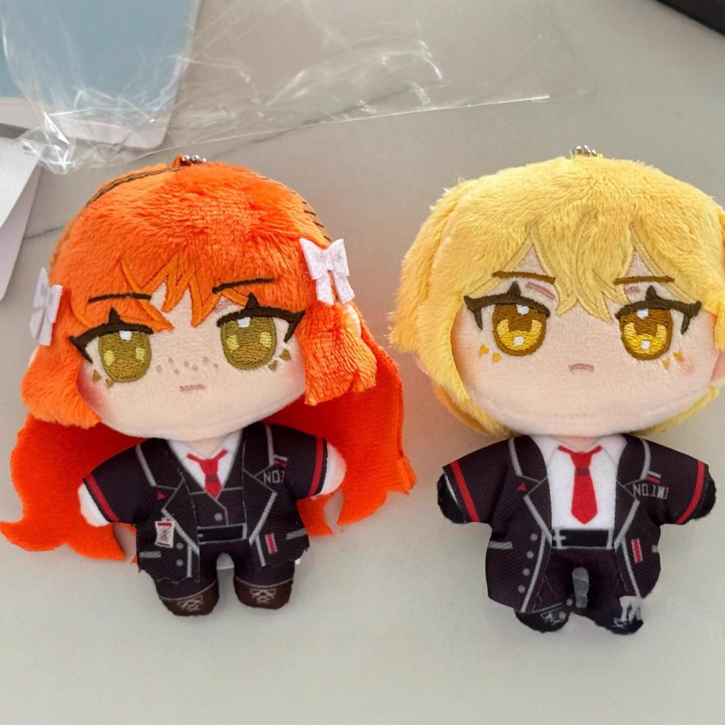 10cm Anime Limbus Company Plush Toys Cotton Plushie Doll Ishmael Dante Faust Don Quixote Palm Cartoon Stuffed Peripherials Gifts