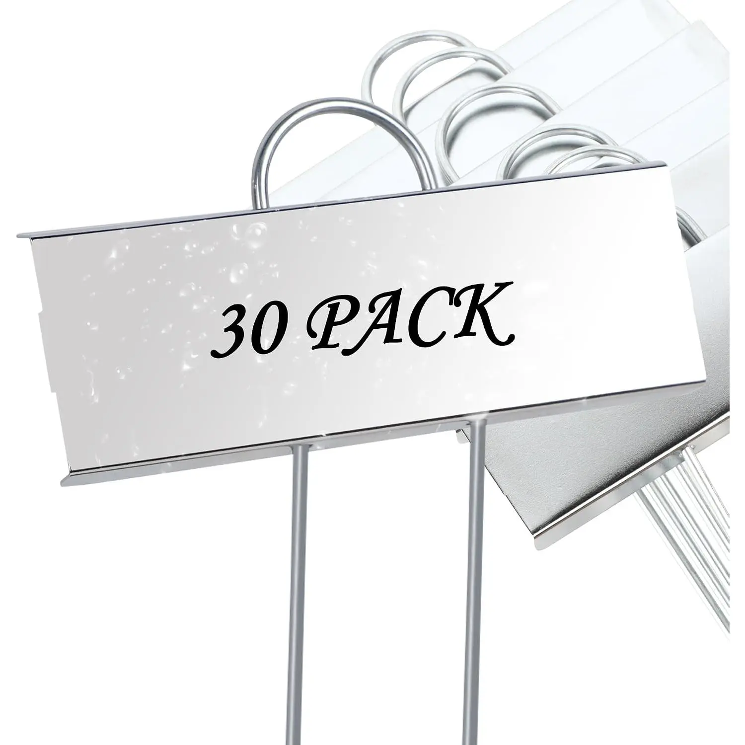 Metal  Labels, 30 Pack Garden Label Markers, Weatherproof Garden Stake Tags,  Planting Gardening Markers,