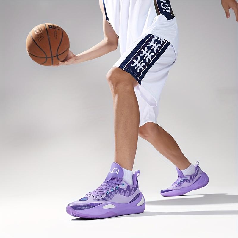 (New)Men's & Women's Dunking Basketball Shoes - Heavy-Duty Shock-Absorbing Training Sneakers with Anti-Slip Sole, Mid-Calf for Outdoor Streetwear, Dunkable Court Shoes