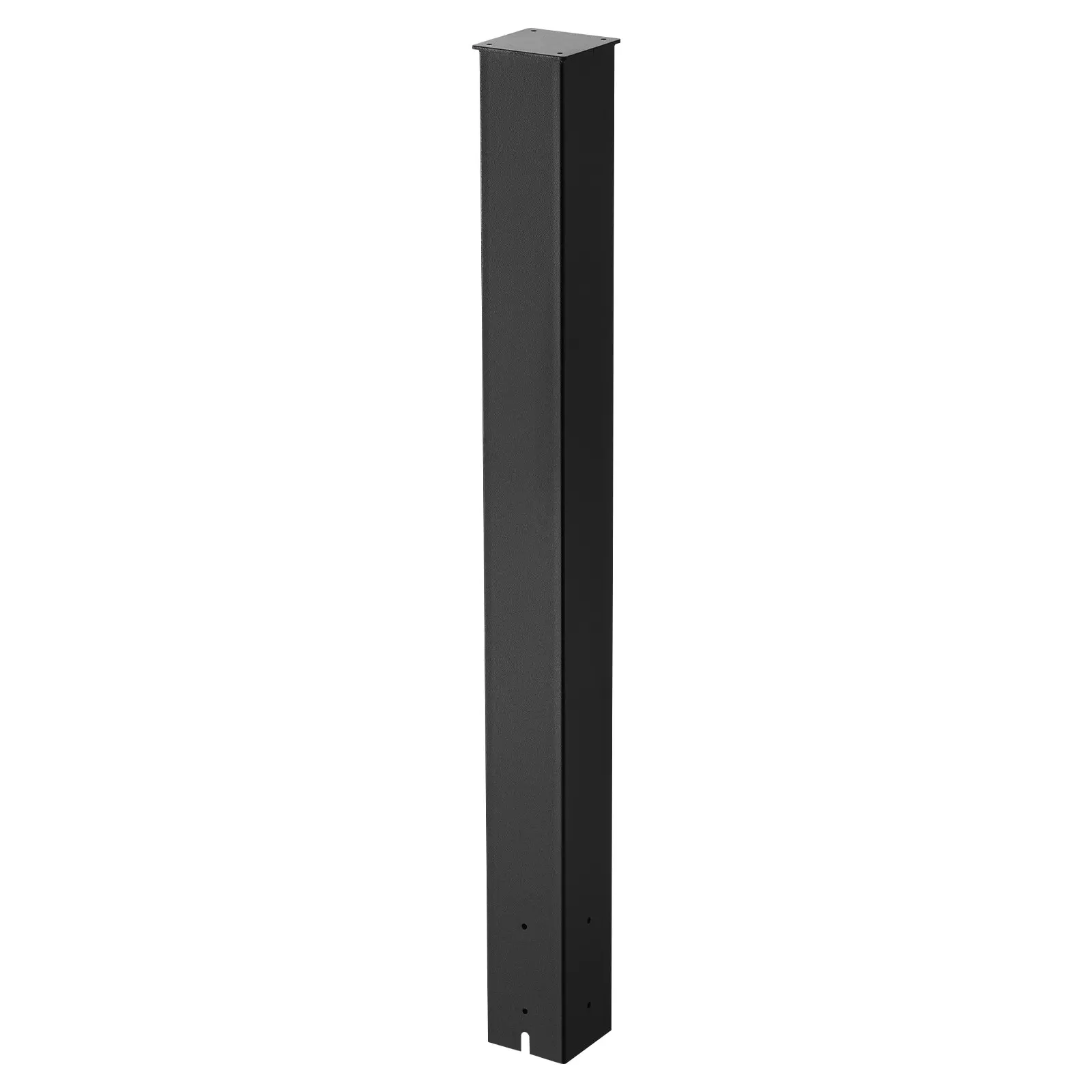 VEVOR Mailbox Post, 43x 4x 4 Inches, Steel In-Ground Mounting Mail Box Stand with Powder Coating Surface, Heavy Duty Metal Post Sleeve Kit for Outside Curbside Residential Use, Easy Install, Black