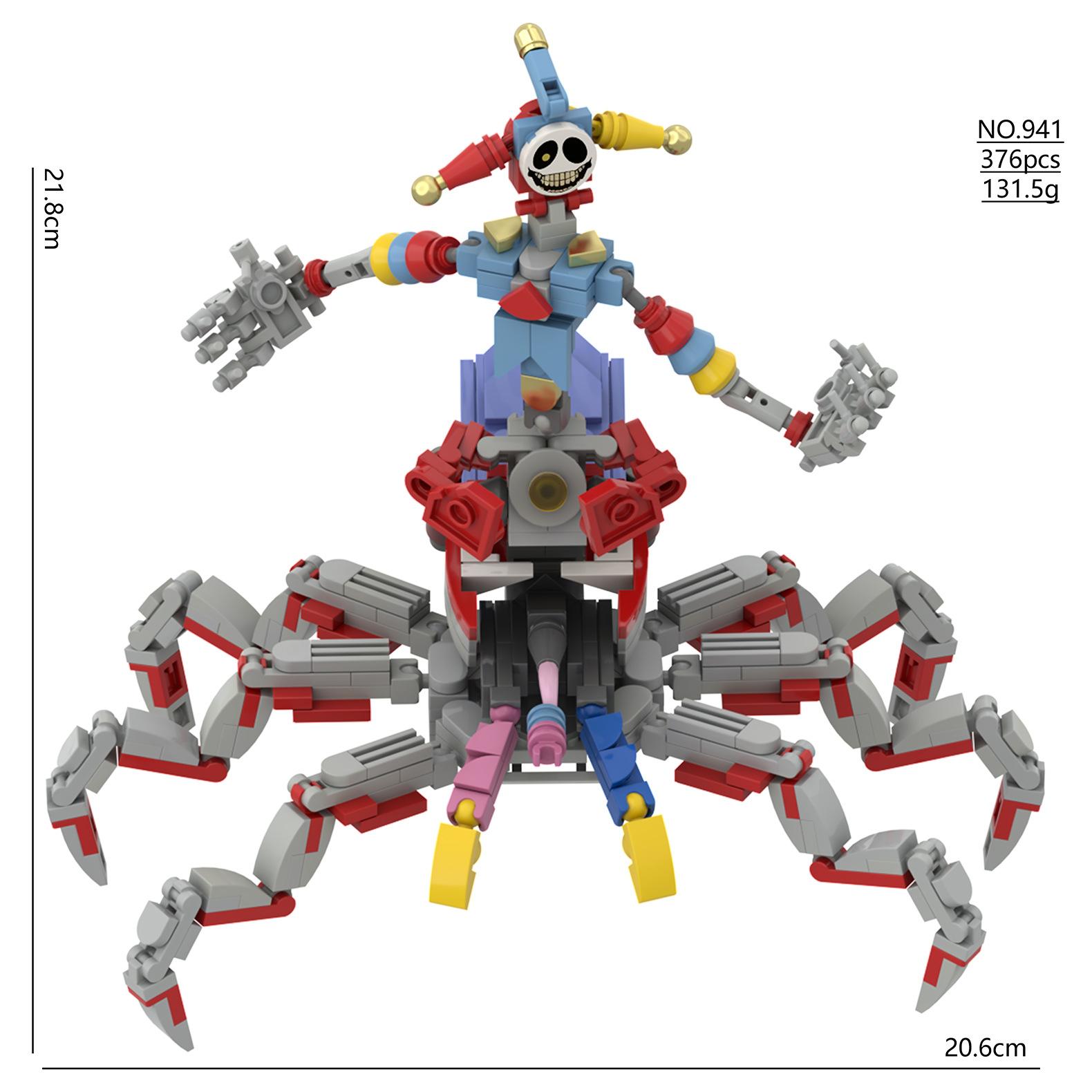 Horror Game 5 Building Blocks 1006 Chum Giblet Chompkins Lily Dogday Collectible Action Figures Toy Birthday Christma Gift