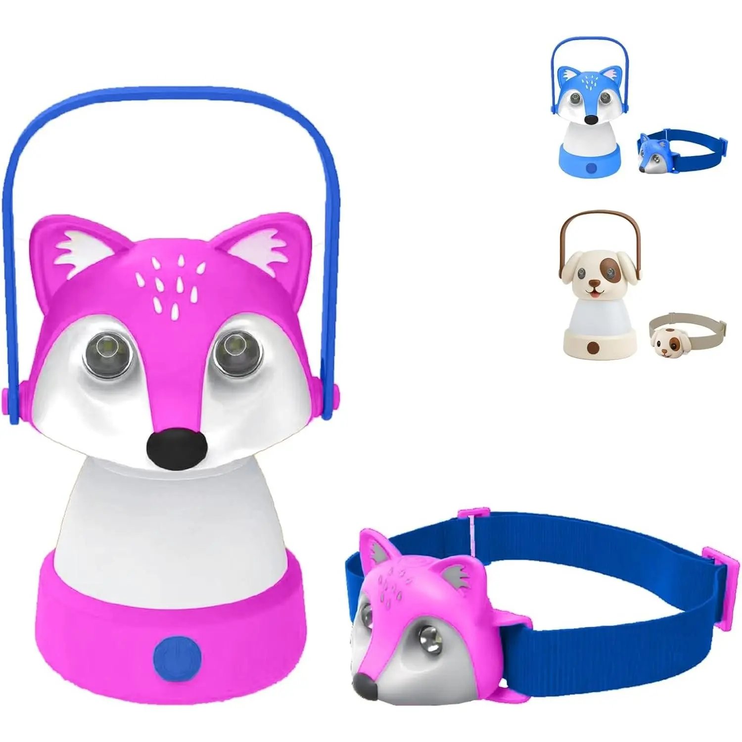 Kids Camping Essentials – LED Kids Lantern and Rechargeable Kids Headlamp Set | Multiple Purposes Kids Nightlight/Flashlight Toys –Holiday, Halloween N Birthday Gifts for ToddlersGift.