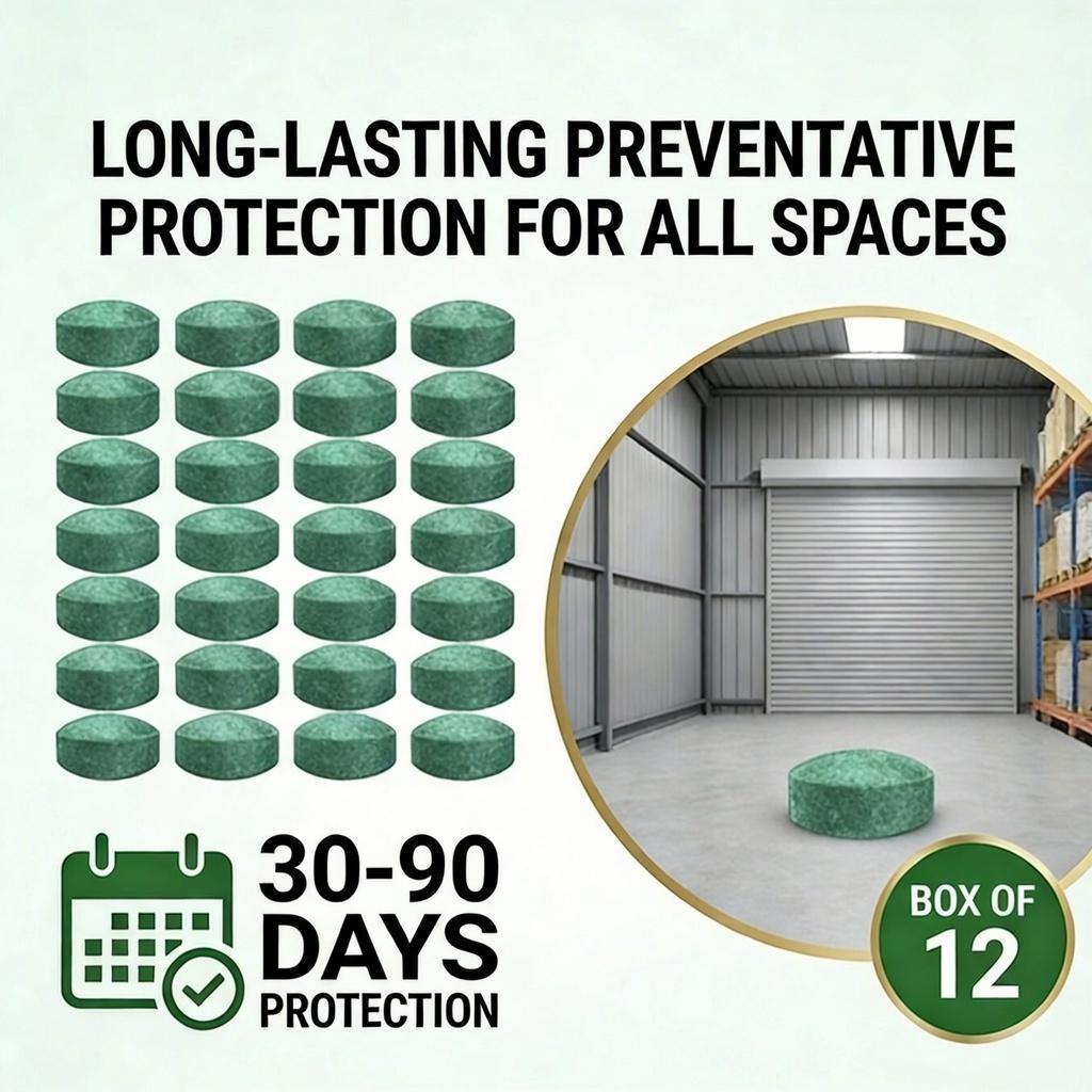 12 Pack Natural Rodent Repellent Balls with Peppermint & Lemon Oil, Long Lasting Scent Deterrent for Squirrels & Rats, Easy to Use for Indoor & Outdoor